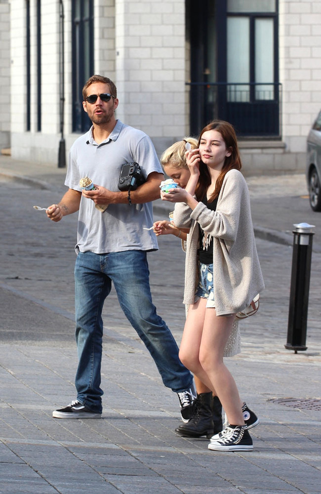 ポール・ウォーカーと娘