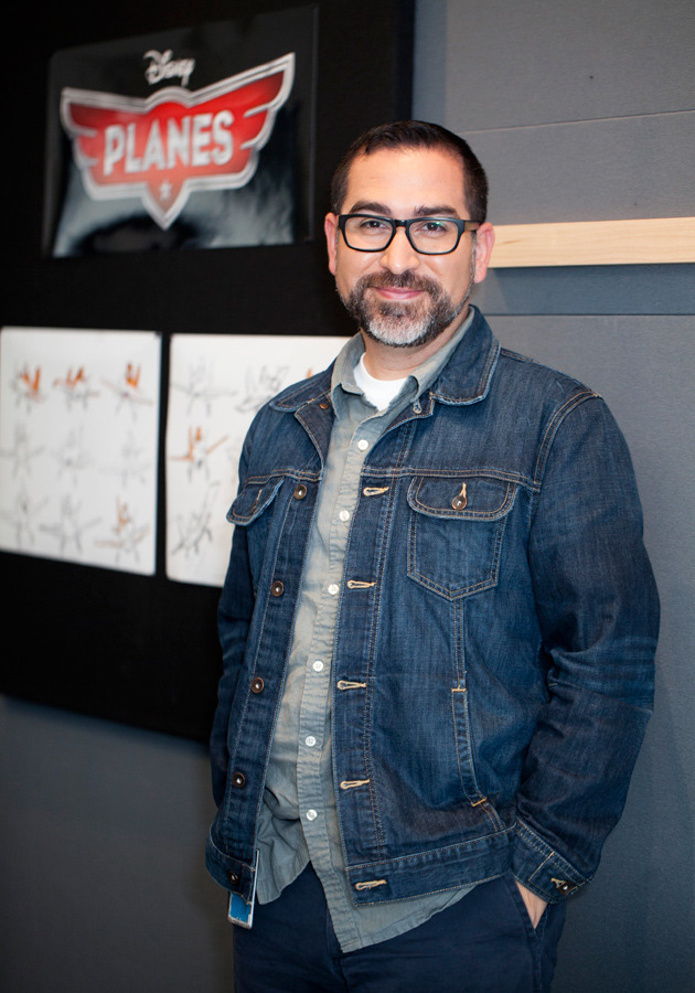 アート・ヘルナンデス／『プレーンズ』 in ディズニー・トゥーン・スタジオ（ロサンゼルス）