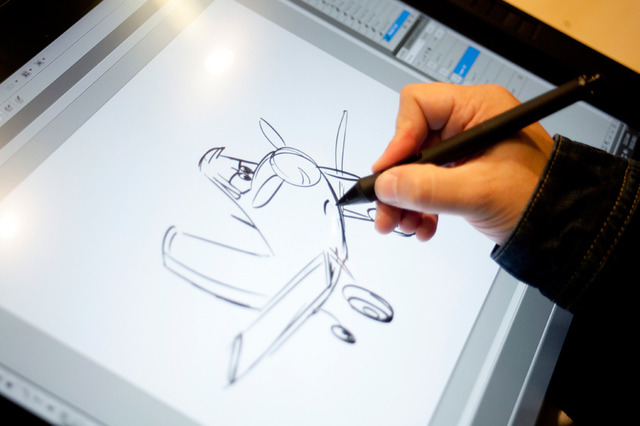 アート・ヘルナンデス／『プレーンズ』 in ディズニー・トゥーン・スタジオ（ロサンゼルス）