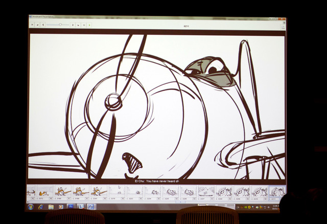 アート・ヘルナンデス／『プレーンズ』 in ディズニー・トゥーン・スタジオ（ロサンゼルス）