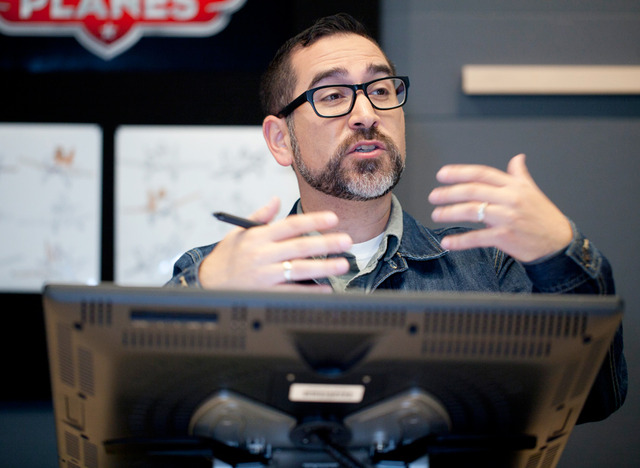 アート・ヘルナンデス／『プレーンズ』 in ディズニー・トゥーン・スタジオ（ロサンゼルス）