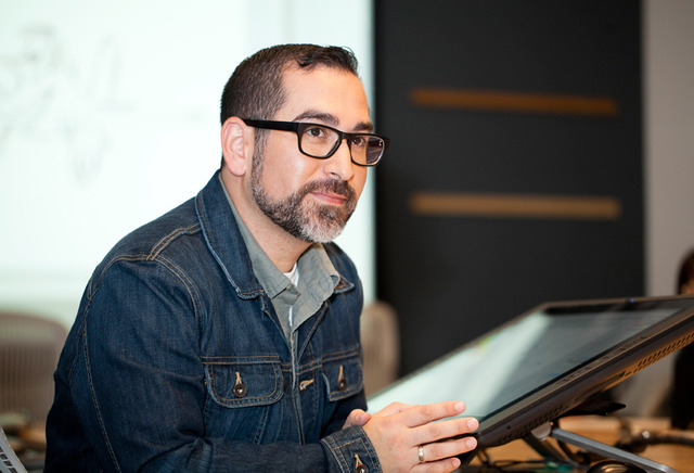 アート・ヘルナンデス／『プレーンズ』 in ディズニー・トゥーン・スタジオ（ロサンゼルス）