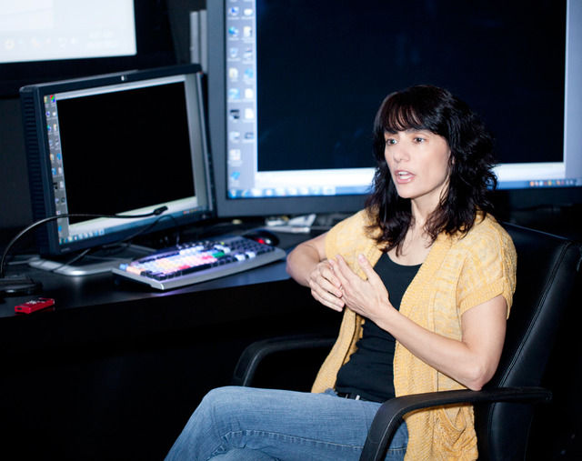 シェリル・サケット／『プレーンズ』 in ディズニー・トゥーン・スタジオ（ロサンゼルス）