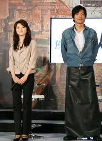 『築地魚河岸三代目』製作発表記者会見　大沢たかお、田中麗奈