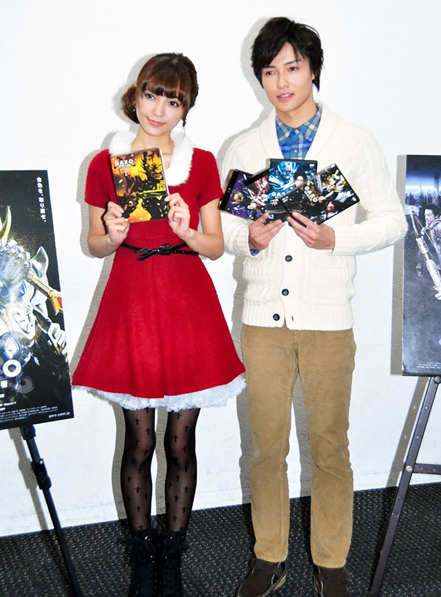 栗山航＆南里美希／「牙狼＜GARO＞ ～闇を照らす者～」ブルーレイ＆DVD発売記念クリスマス・イベント