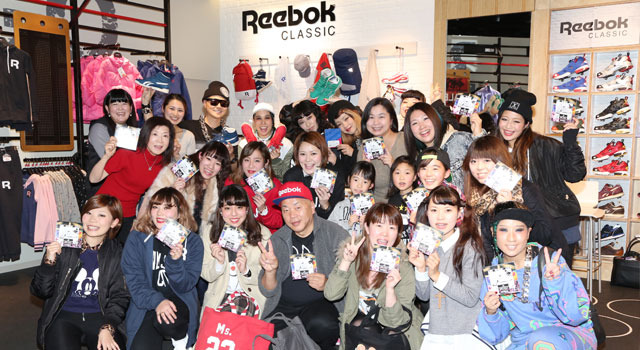 リーボック クラシックのWomen’s シューズ「Freestyle(フリースタイル)」に捧げられた楽曲『RUN FREE』で初コラボレーションを果たした、歌手のAI 、加藤ミリヤ、VERBALの3 名が「リーボック フィットハブ 六本木ヒルズ」に揃って登場し、交流イベントを開催。