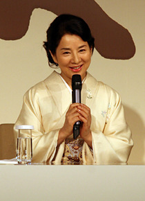 『母べえ』完成会見　吉永小百合