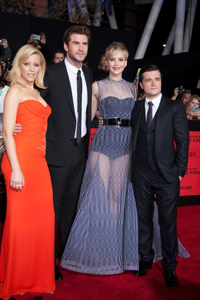 『ハンガー・ゲーム2』L.Aプレミア