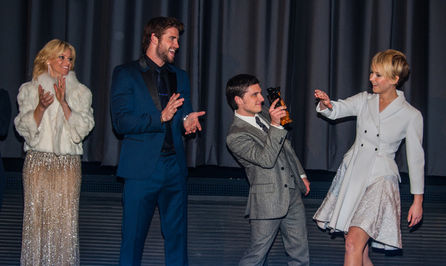 『ハンガー・ゲーム2』ベルリン・プレミア