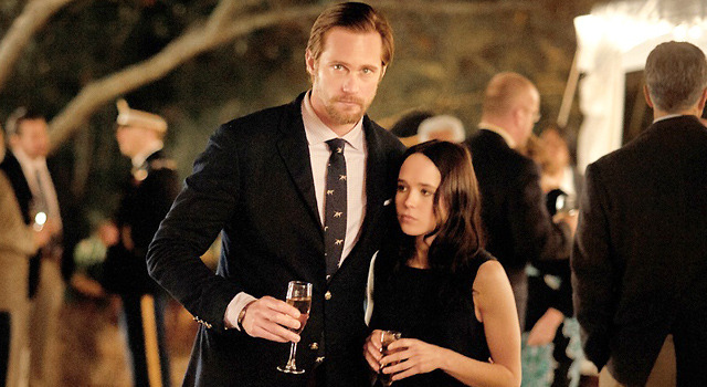 アレクサンダー・スカルスガルド＆エレン・ペイジ／『ザ・イースト』- (C)2013 TWENTIETH CENTURY FOX