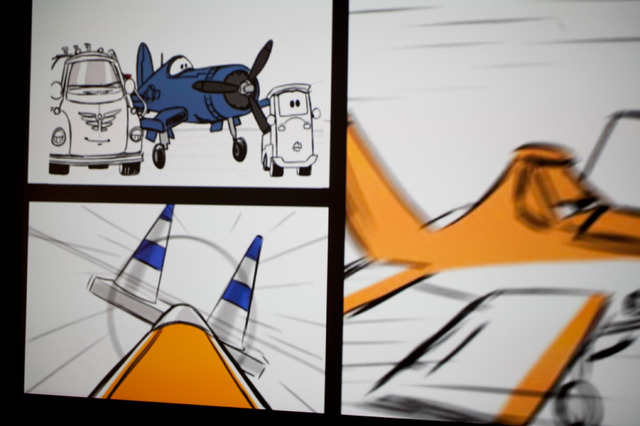 2D映像資料／『プレーンズ』 in ディズニー・トゥーン・スタジオ（L.A.）