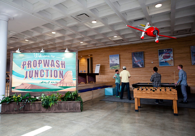 ディズニー・トゥーン・スタジオ社内（ロサンゼルス）