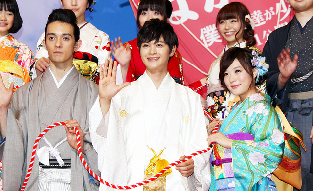 瀬戸康史＆北乃きい＆栗原類／『僕は友達が少ない』完成披露試写会