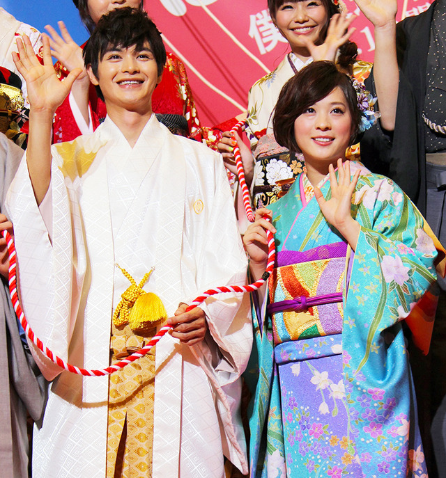 瀬戸康史＆北乃きい／『僕は友達が少ない』完成披露試写会