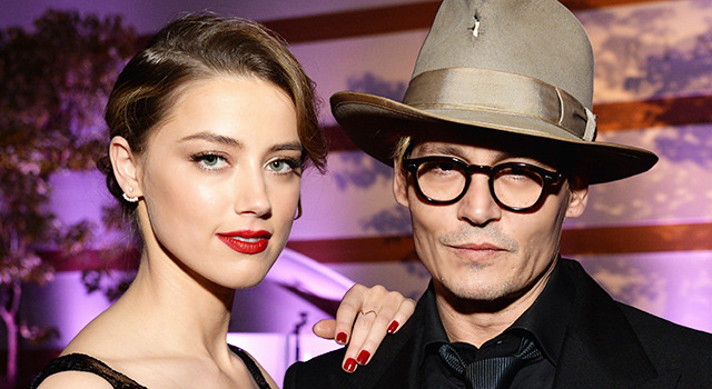 アンバー・ハード＆ジョニー・デップ-(C) Getty Images