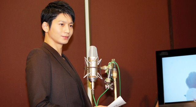 向井理／『百瀬、こっちを向いて。』予告編ナレーション収録会見