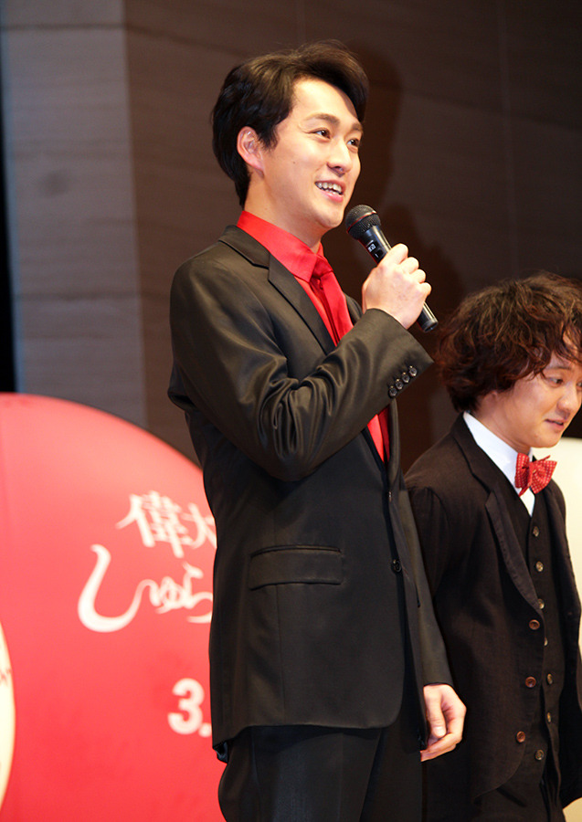 『偉大なる、しゅららぼん』完成披露舞台歳撮