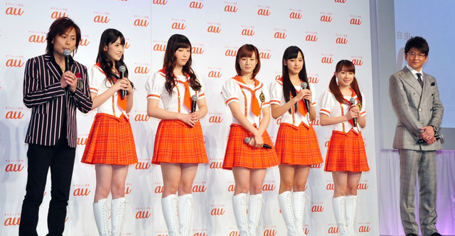 「au発表会2014 Spring」／つんく♂＆「モーニング娘。'14」＆福士蒼汰