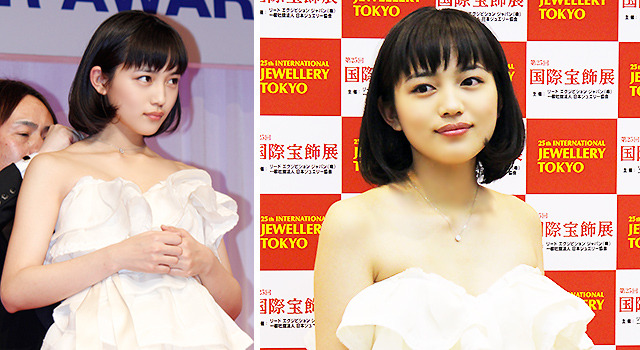 川口春奈／「第25回 日本ジュエリーベストドレッサー賞」表彰式