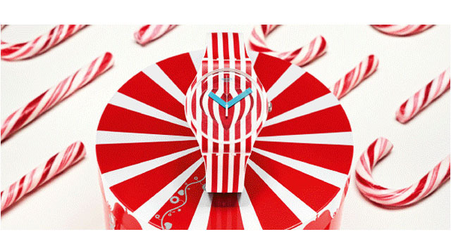 スイーツな時間を演出する、スォッチのバレンタイン限定ショップがOMOHARAにオープン