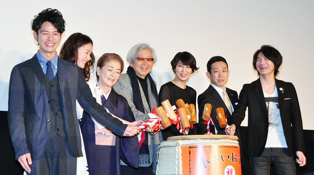 松たか子＆黒木華＆坂東孝太郎＆吉岡秀隆＆妻夫木聡＆倍賞千恵子＆山田洋次（監督）／『小さいおうち』初日舞台挨拶