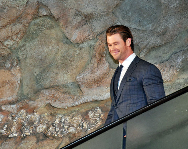 クリス・ヘムズワース／『マイティ・ソー／ダーク・ワールド』来日試写会