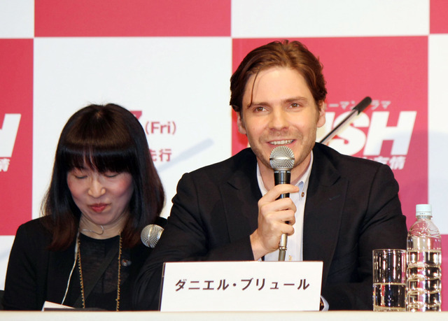 ダニエル・ブリュール／『ラッシュ／プライドとダニエル・ブリュール／『ラッシュ／プライドと友情』来日記者会見友情』来日記者会見