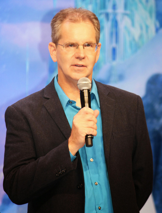 『アナと雪の女王』来日記者会見（クリス・バック）