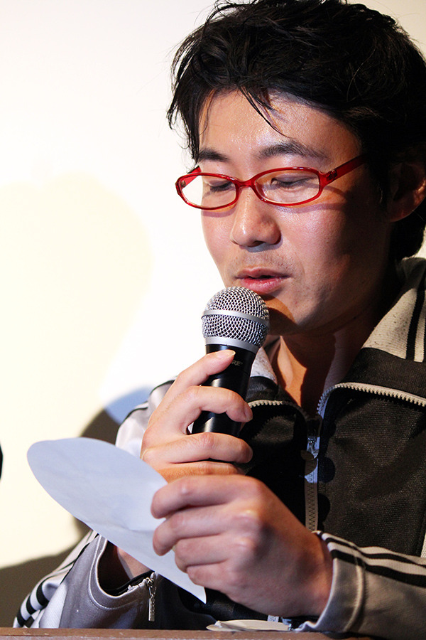 “なみだ先生”こと吉田英史（感涙療法士）／『大統領の執事の涙』涙活試写会