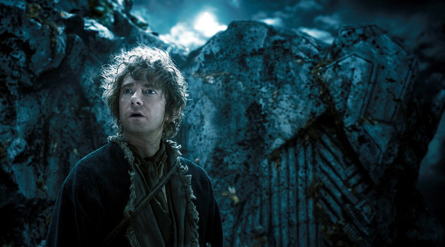 マーティン・フリーマン（ビルボ役）／『ホビット 竜に奪われた王国』 -(C) 2013 WARNER BROS. ENTERTAINMENT INC. AND METRO-GOLDWYN-MAYER PICTURES INC．