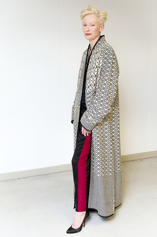 ティルダ・スウィントン（メイソン総理役）／『スノーピアサー』- (C) 2013 SNOWPIERCER LTD.CO.  ALL RIGHTS RESERVED