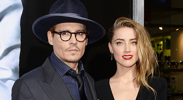 ジョニー・デップ＆アンバー・ハード-(C) Getty Images