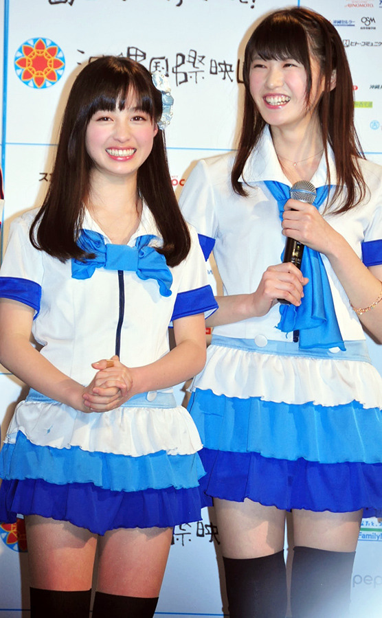 橋本環奈ら「Rev.from DVL」メンバー／「第6回沖縄国際映画祭」記者会見