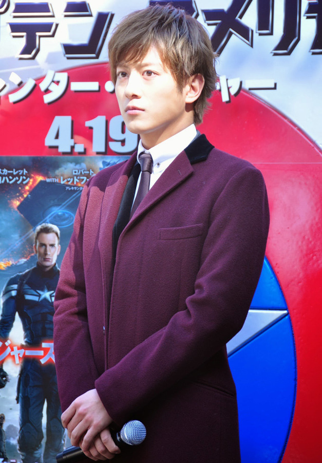 溝端淳平／『キャプテン・アメリカ／ウィンター・ソルジャー』ヒット祈願イベントin神田明神