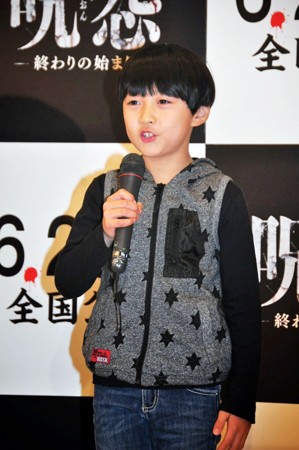 小林颯／『呪怨 -終わりの始まり-』お祓い式＆記者会見