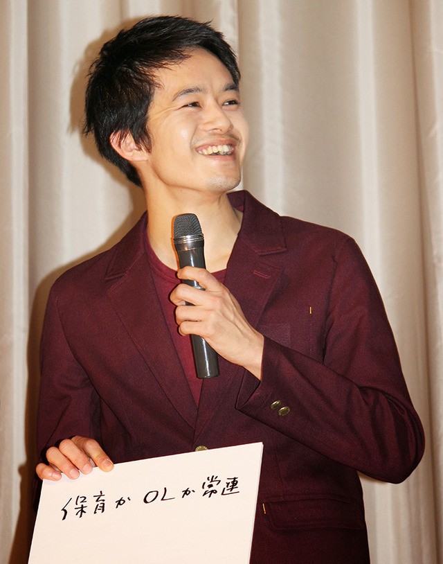 池松壮亮／『愛の渦』初日舞台挨拶