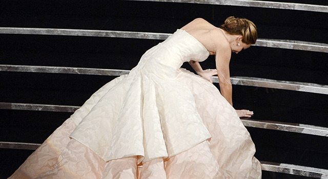 昨年の授賞式でのジェニファー・ローレンス-(C) Getty Images