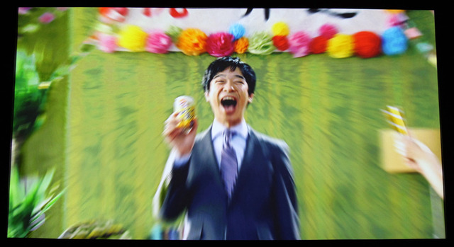 “旨杉夫（うますぎお）”を演じる、堺雅人／「キリン のどごし<生>」新CM発表会見