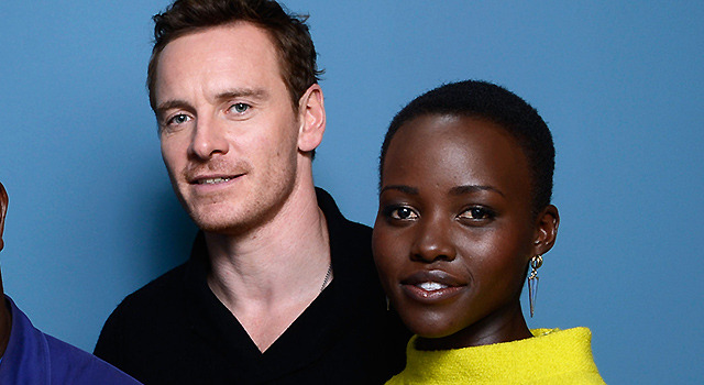 マイケル・ファスベンダー＆ルピタ・ニョンゴ-(C) Getty Images