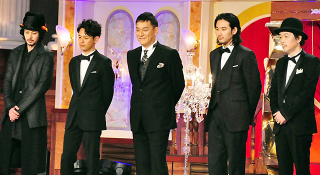 ＜助演男優賞＞オダギリジョー＆妻夫木聡＆ピエール瀧＆松田龍平＆リリー・フランキー／第37回日本アカデミー賞・授賞式