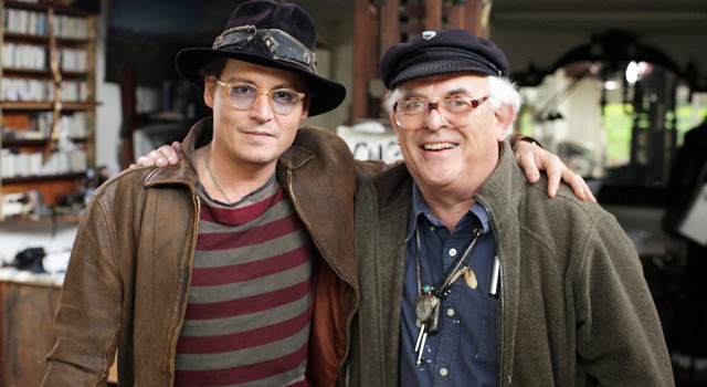 ジョニー・デップ＆ラルフ・ステッドマン／『マンガで世界を変えようとした男―ラルフ・ステッドマン』-(c) ITCH FILM LTD 2013