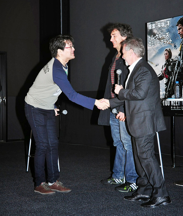 『オール・ユー・ニード・イズ・キル』記者会見／桜坂洋＆ダグ・ライマン監督＆アーウィン・ストフ
