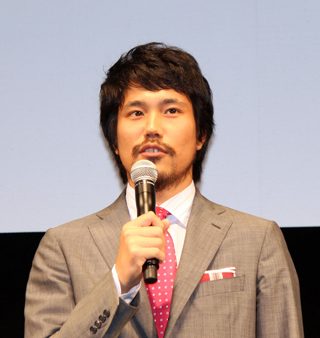 松山ケンイチ／『春を背負って』完成披露試写会