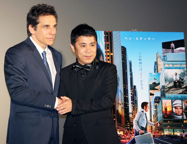 ベン・スティラー＆岡村隆史（ナインティナイン）／『LIFE』ジャパン・プレミア