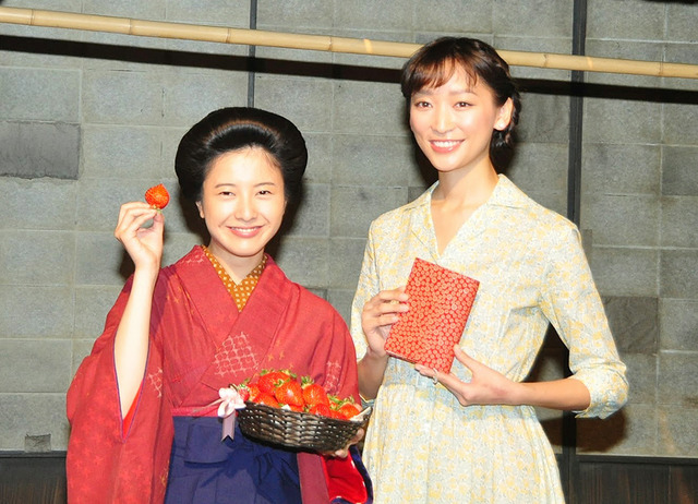 朝ドラヒロイン・バトンタッチセレモニー／吉高由里子＆杏