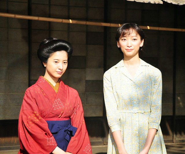 朝ドラヒロイン・バトンタッチセレモニー／吉高由里子＆杏