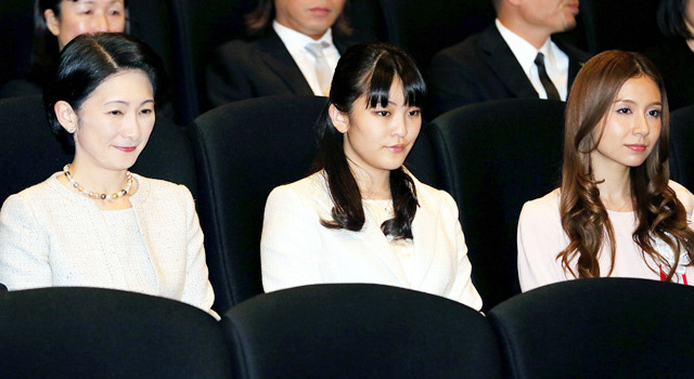 秋篠宮妃殿下、眞子内親王殿下、May J.（主題歌担当）／『アナと雪の女王』チャリティー上映会