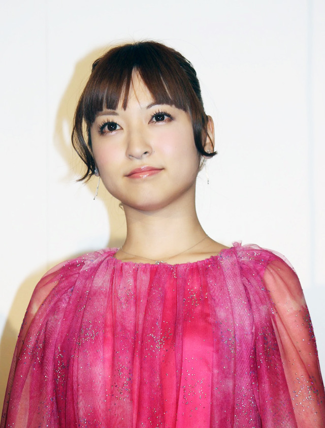 神田沙也加（アナ役）／『アナと雪の女王』舞台挨拶＠TOHOシネマズ日本橋