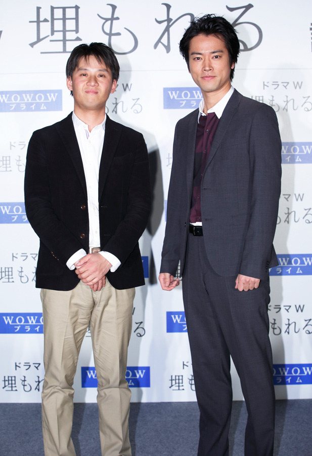 桐谷健太（主演）＆吉田康弘（監督）／ドラマW「埋もれる」記者会見