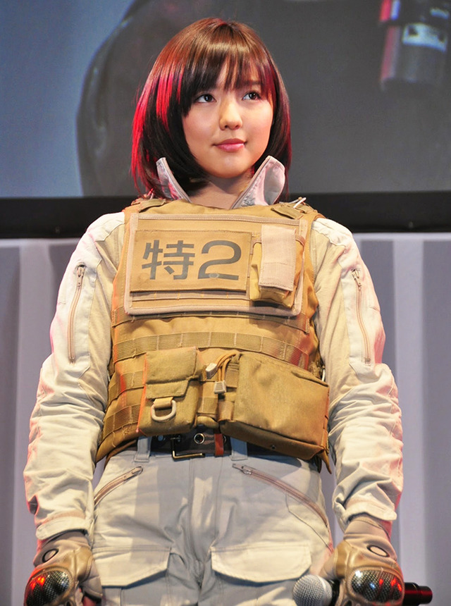 真野恵里菜（泉野明役）／『THE NEXT GENERATION パトレイバー』 in Anime Japan 2014